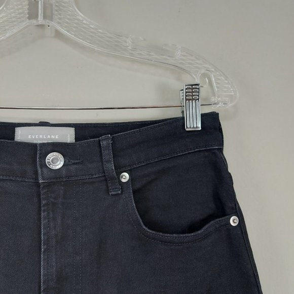Everlane The Way High Jean Size 27 High Waisted Rigid Organic Cotton Button Fly - Picture 4 of 12